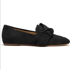 etienne aigner chiara bow loafers